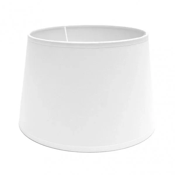FAB 157314001 | Pantalla Clara E27 Blanca 40dx30dx26h Conica Abierta