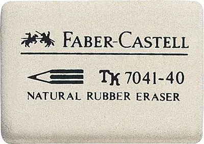 Faber-Castell 7041-40 goma Blanco
