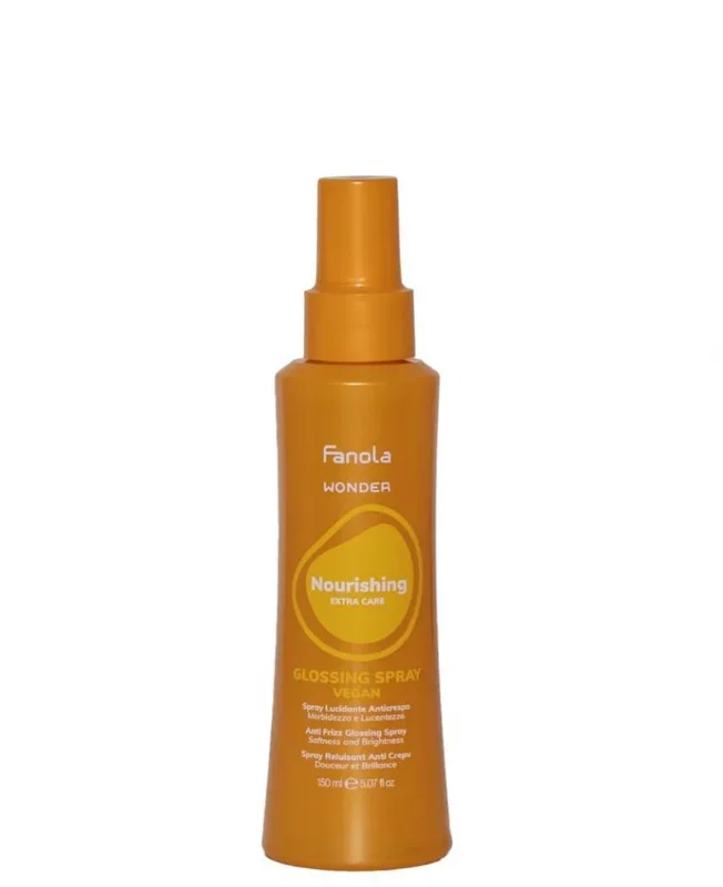 Fanola Wonder Nourishing Restructuring Glossing Spray Softness And Brightness