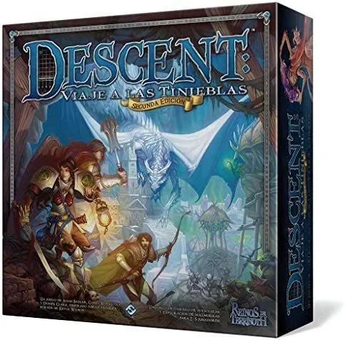 Fantasy Flight Games – Descent, Viaje a las tinieblas (Asmodee, FFDJ01)