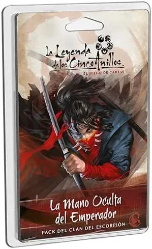 Fantasy Flight Games-La Leyenda de los Cinco Anillos LCG: La Mano Oculta del Emperador-Español, Color (Dungeons Y Dados EDF0FFL5C15)