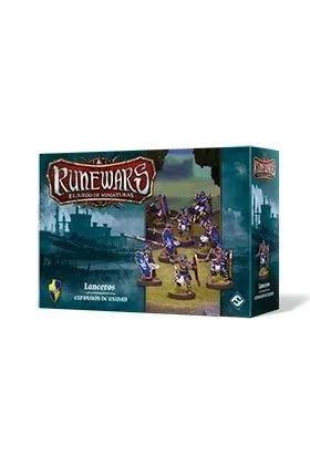 Fantasy Flight Games- Runewars: Lanceros – Español, Color (FFRWM07)