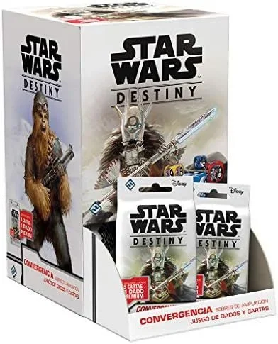 Fantasy Flight Games- Star Wars Destiny – Convergencia Expositor de Sobres de Ampliación (36) – Español, Color (SWD16ES) , color/modelo surtido