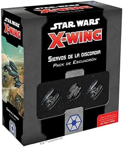 Fantasy Flight Games- Star Wars Sw x-Wing 2.0 siervos de la discordia – español, Color (SWZ29ES)