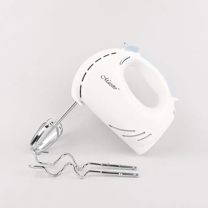 Feel-Maestro MR-501-BLUE batidora Batidora de mano 300 W Azul, Blanco
