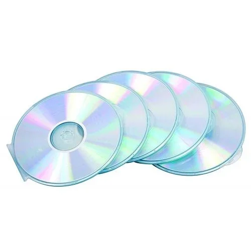 Fellowes 9834201 funda para discos ópticos Funda de DVD 1 discos Transparente