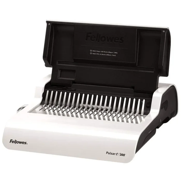 Fellowes Pulsar E 300 – Encuadernadora eléctrica de canutillo de plástico, uso frecuente