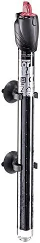Ferplast Hydor Calentador de Acuario Tanques de Tortugas Theo 200 W, Sumergible, Térmico Antichoque, Irrompible, con Escala Graduada y Ventosas