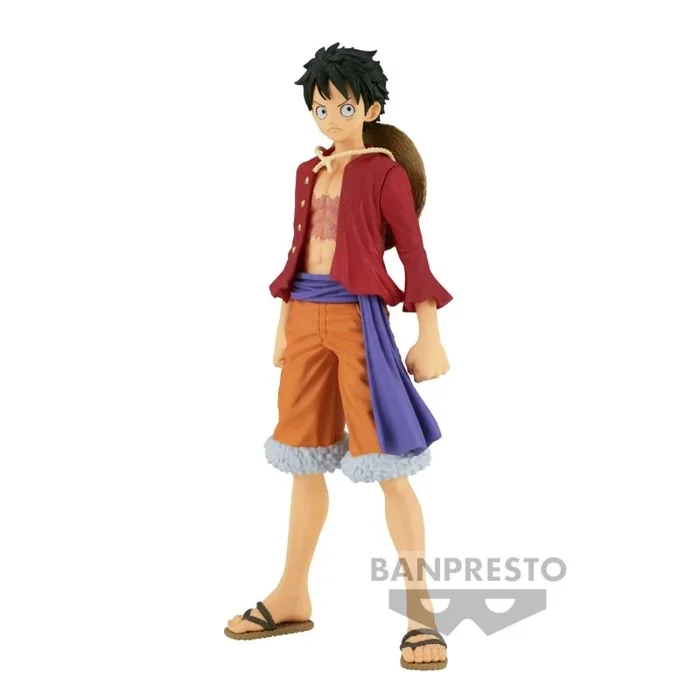 Figura banpresto one piece dxf the grandline men wanokuni luffy vol 24