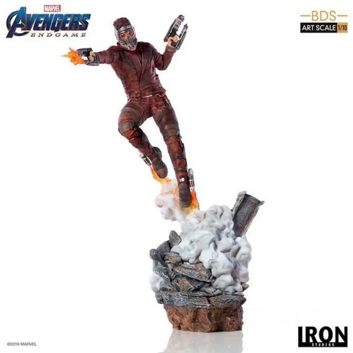 Figura bds art scale 1/10 vengadores: endgame star lord