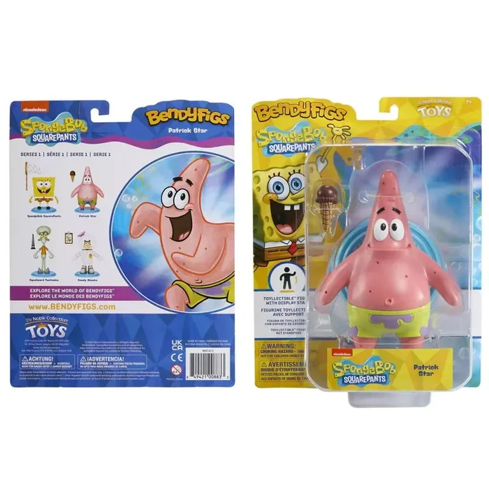 Figura bendyfig bob esponja patricio estrella