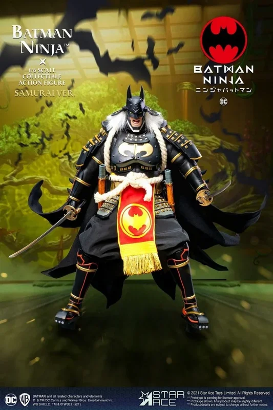 Figura dc comics batman ninja 2.0 version normal