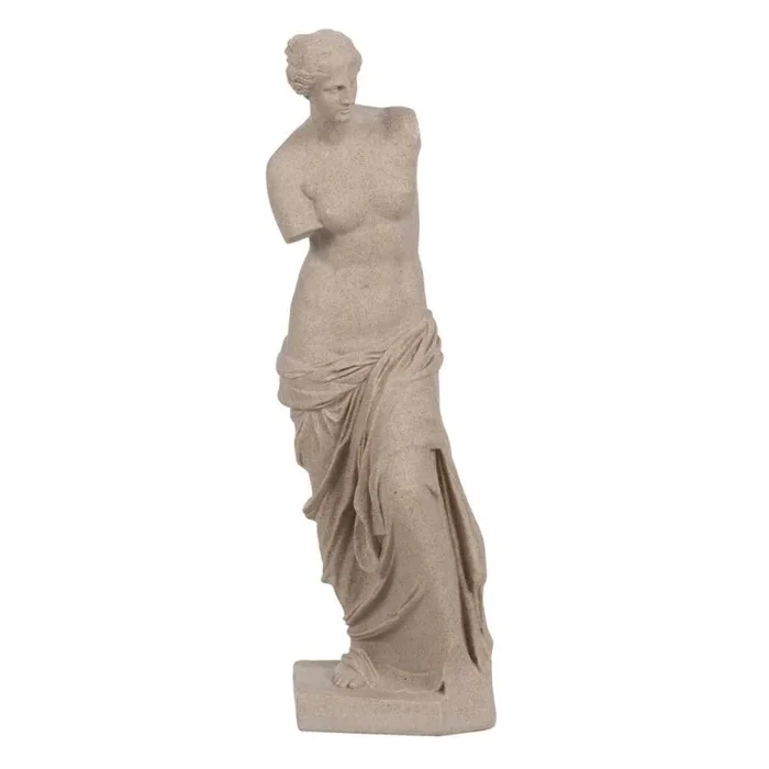 Figura decorativa crema 16 x 14,5 x 48 cm