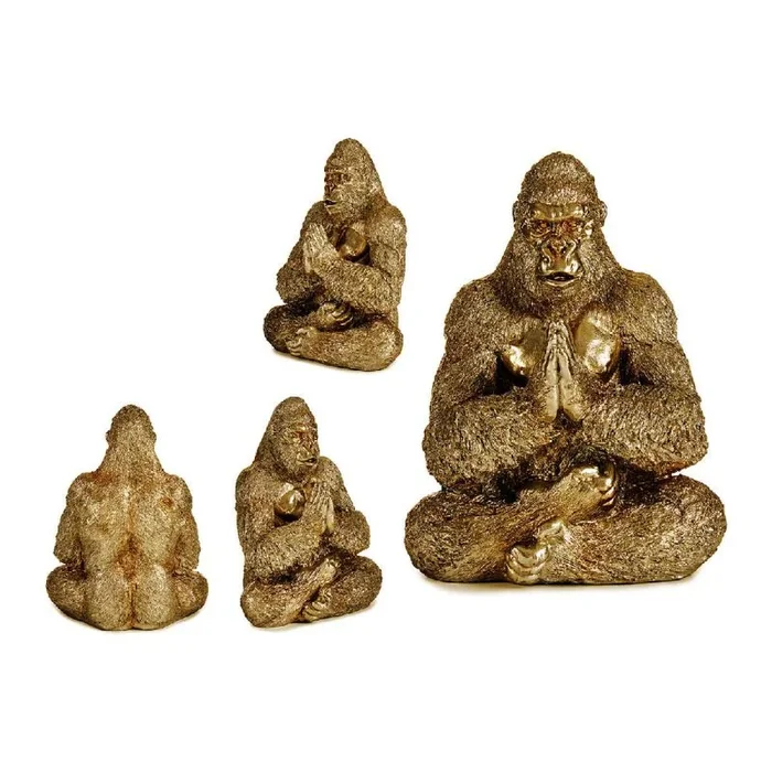 Figura decorativa gorila yoga (reacondicionado c)