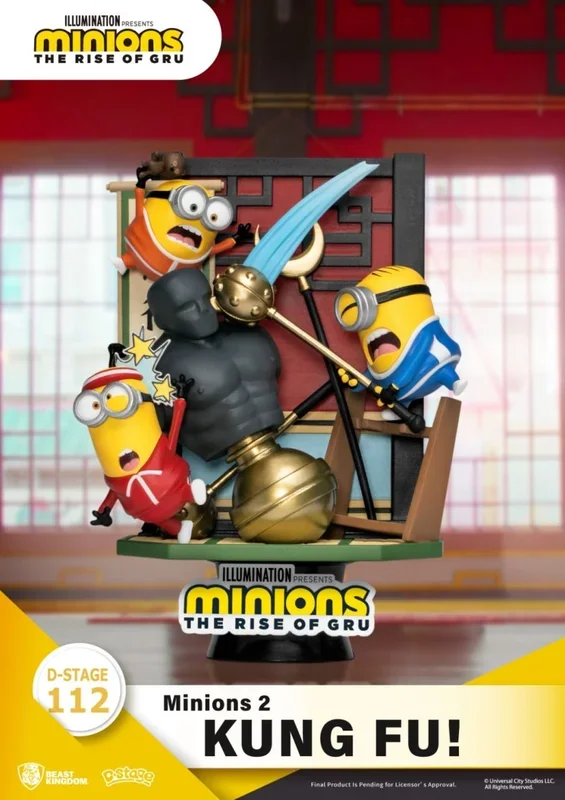Figura dstage minions 2 kung fu
