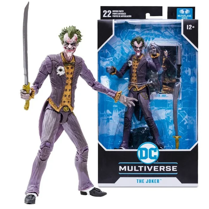 Figura joker infected multiverse dc comics 17cm