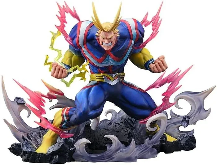 Figura My Hero Academia. Estatua escala 1/8 All Might S-FIRE SEGA. Figura de 20 cm.