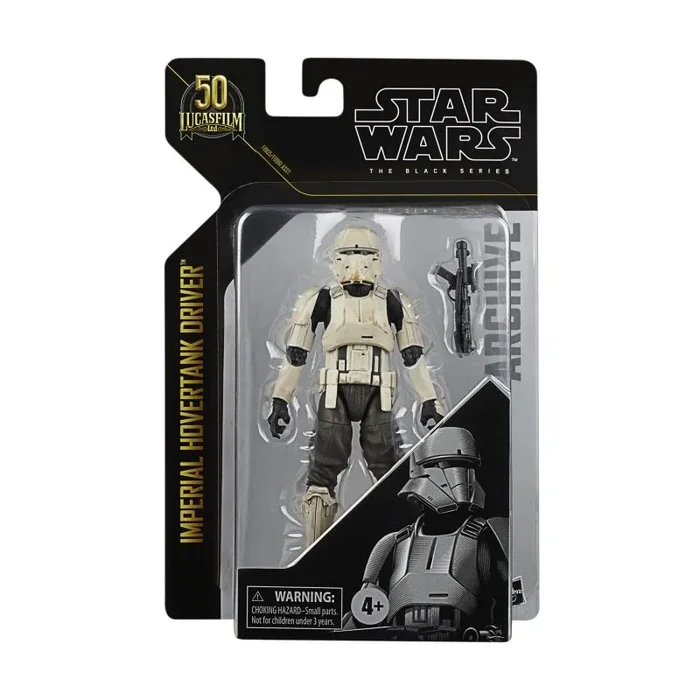 Figura star wars conductor tanque imperial black series