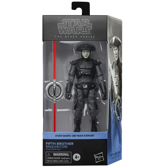 Figura star wars obi-wan kenobi 5th brother inquisitor serie black
