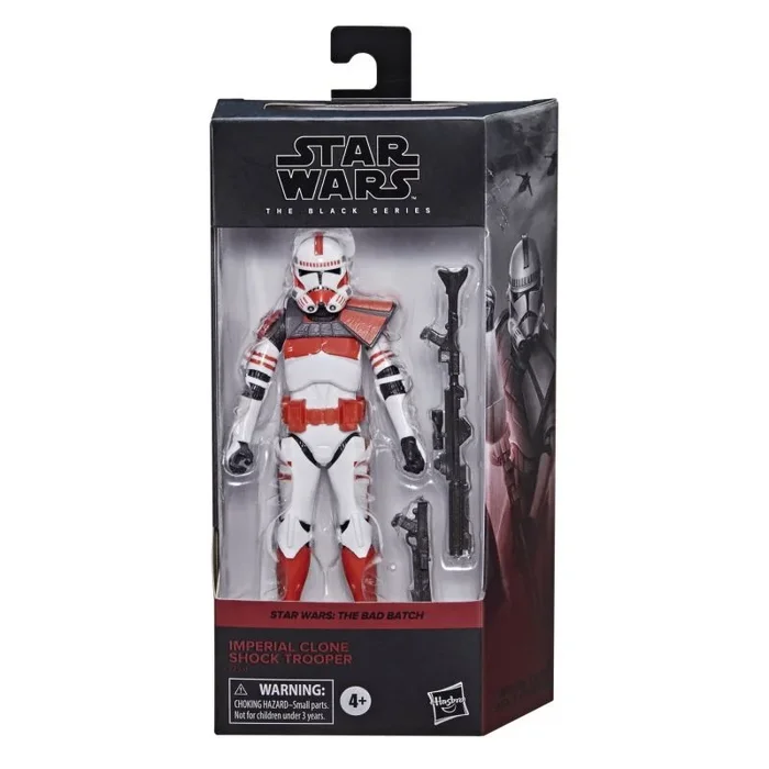 Figura star wars the bad batch imperial clone shock trooper serie black