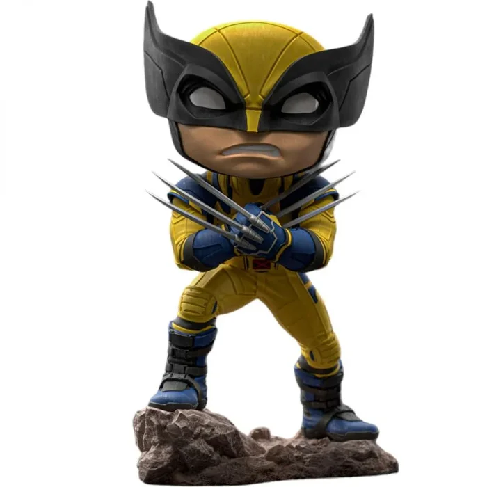 Figura wolverine – deadpool & wolverine – minico (14 cm) – iron studios