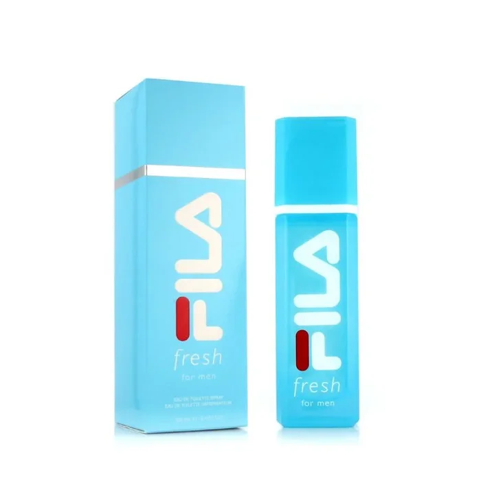 FILA Agua de Perfume para Hombre – EDP para el Hombre Activo – Fougere de Ámbar con Notas de Bergamota, Salvia y Vetiver – Icónico y refrescante aroma para el día o la noche – 100 ml