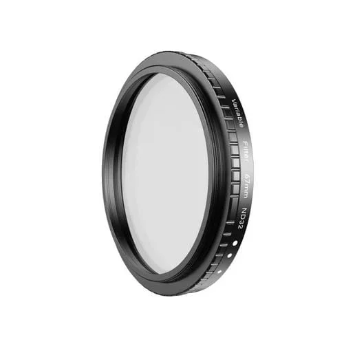 Filtro fotográfico Apexel Apl-67Vnd32 para teléfono móvil Lente reductora de luz ajustable (67mm)