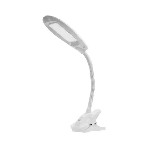 Flexo sajas 5w 6000k blanco c/pinza orientab.400lm 46×11,5x20cm