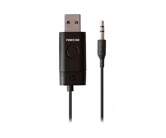 Fonestar BTX-3011 transmisor de audio inalámbrico 3,5 mm 10 m Negro