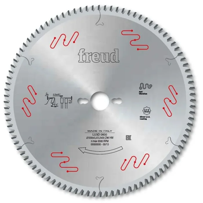 Freud – Panel industrial (96 dientes, sierra circular, 300 x 30 mm, diámetro