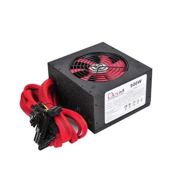 Fuente de alimentacion 900w l-link certificacion 85%