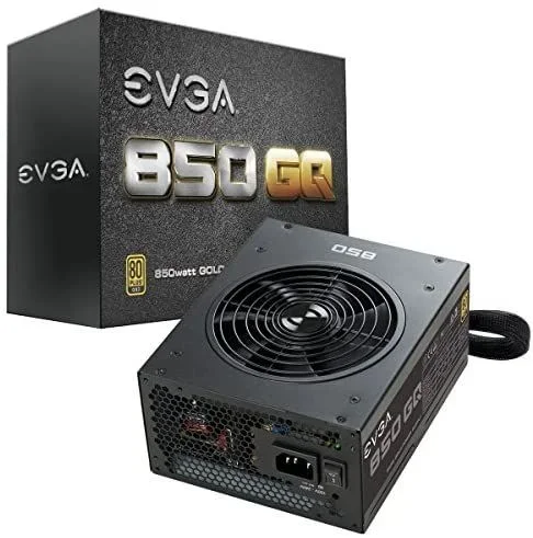 Fuente de alimentación evga 850 gq/ 850w/ ventilador 13.5cm/ 80 plus gold