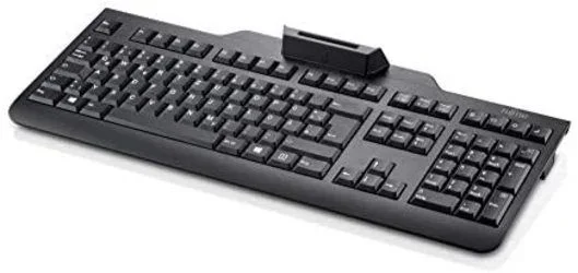 Fujitsu KB100 SCR teclado USB Español Negro