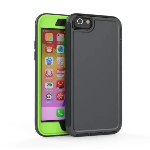Funda 360 Todo Incluido para iPhone 6S / 6 PC y TPU a Prueba de Golpes (Gris)