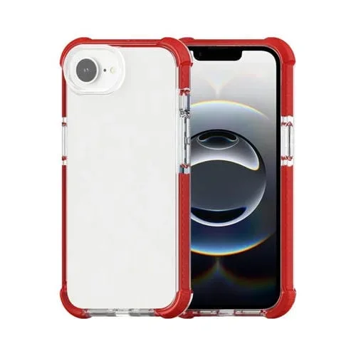 Funda Acrílico iPhone 16E a Prueba de Golpes (Roja)