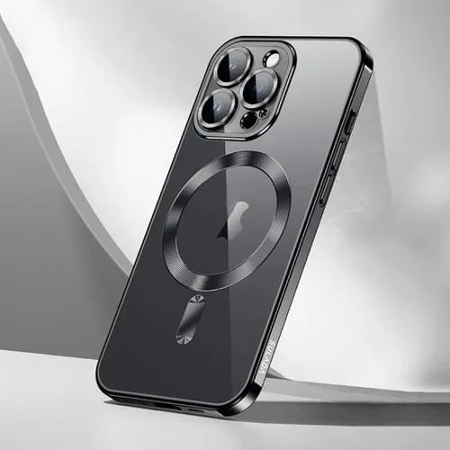 Funda Blanda a Prueba de Golpes TPU Sulada para iPhone 16 Pro (Negra)
