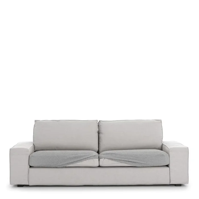 Funda de cojín eysa roc gris claro 85 x 15 x 60 cm sofá