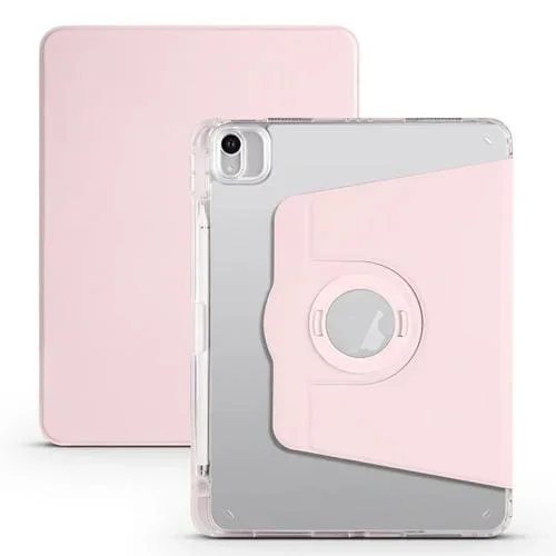 Funda de Cuero Desmontable para iPad Air 13 (2025/2024) con Rotación 360 (Rosa)