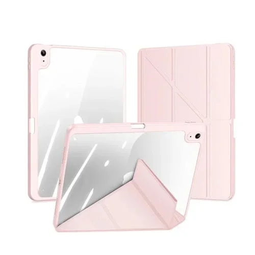 Funda de Cuero Inteligente para iPad Dux Ducis Magi Series 2025/2022 (Rosa)