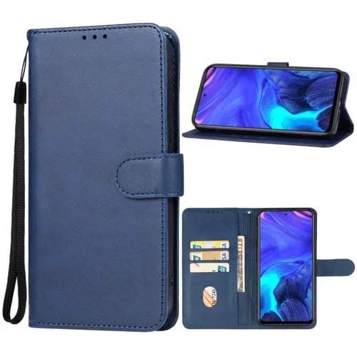 Funda de Cuero para Infinix Note 30 Vip para Teléfono (Azul)