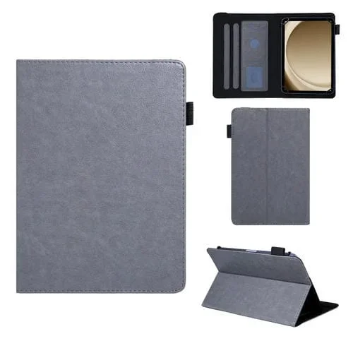 Funda de Cuero para Tablet Extraordinary 8 Pulgadas (Gris)