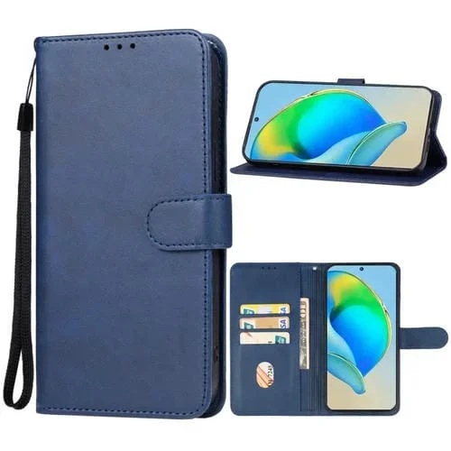Funda de Cuero para ZTE Axon 40 Se para Teléfono (Azul)