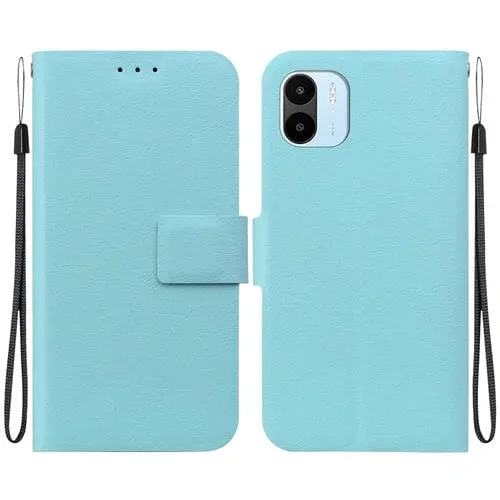 Funda de Cuero Ultrafina con Hebilla Magnética para Redmi A1/Redmi A2 (Verde)