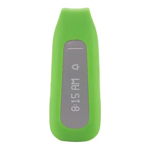 Funda de Silicona Clip para Reloj Inteligente Fitbit One (Verde) 6×2,2×1,5 cm