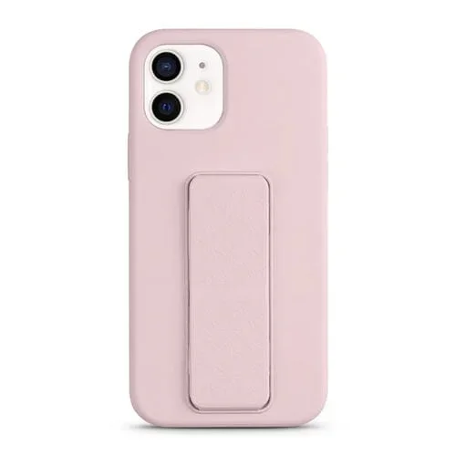 Funda de Silicona Líquida para iPhone 12 (Rosa Arena)