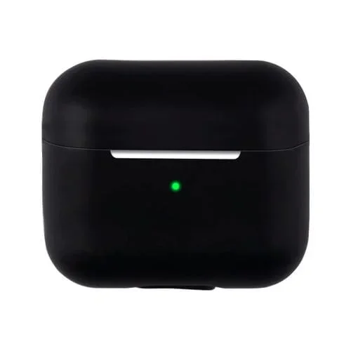 Funda de Silicona para Auriculares Inalámbricos Airpods 3 (Negro)