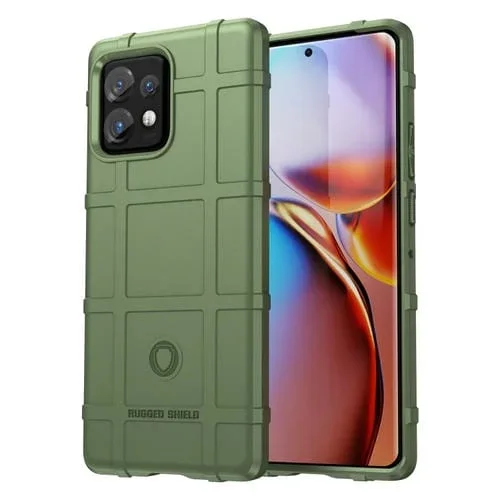 Funda de Teléfono Motorola Moto X40 Pro TPU a Prueba de Golpes Cobertura Completa (Verde)