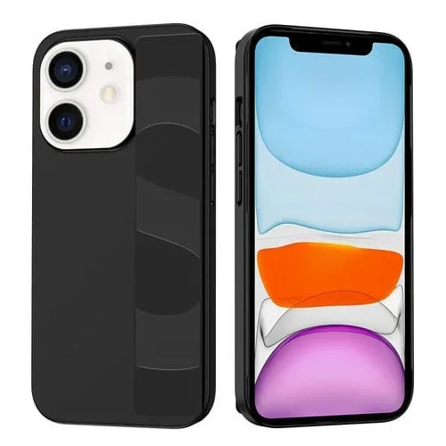 Funda de Teléfono para iPhone 11 con Soporte de Pulsera de Silicona (Negro)