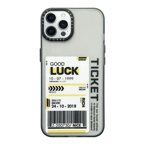 Funda de Teléfono TPU + PC Luck para iPhone 14 Pro Max con Imd Esmerilado