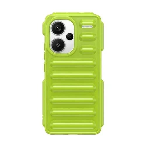 Funda de TPU Color Caramelo para Redmi Note 13 Pro+ Capsule Series (Verde)